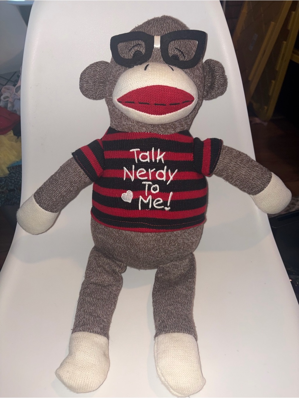 Dan Dee collector’s Choice “Talk Needy To Me” Sock Monkey